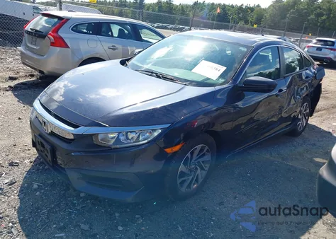 2017 Honda Civic Ex z USA, uszkodzony, nr VIN 19XFC2F72HE208613